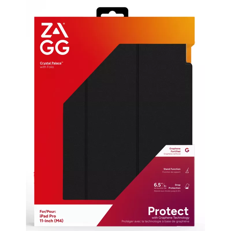 ZAGG Crystal Palace Folio 27,9 cm (11 collu) Caurspīdīgs