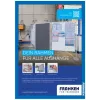 Rāmja stūris Franken AR15032 A3 Zils 470x10x650mm 2gab