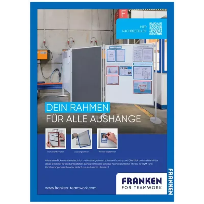 Rāmja stūris Franken AR15032 A3 Zils 470x10x650mm 2gab