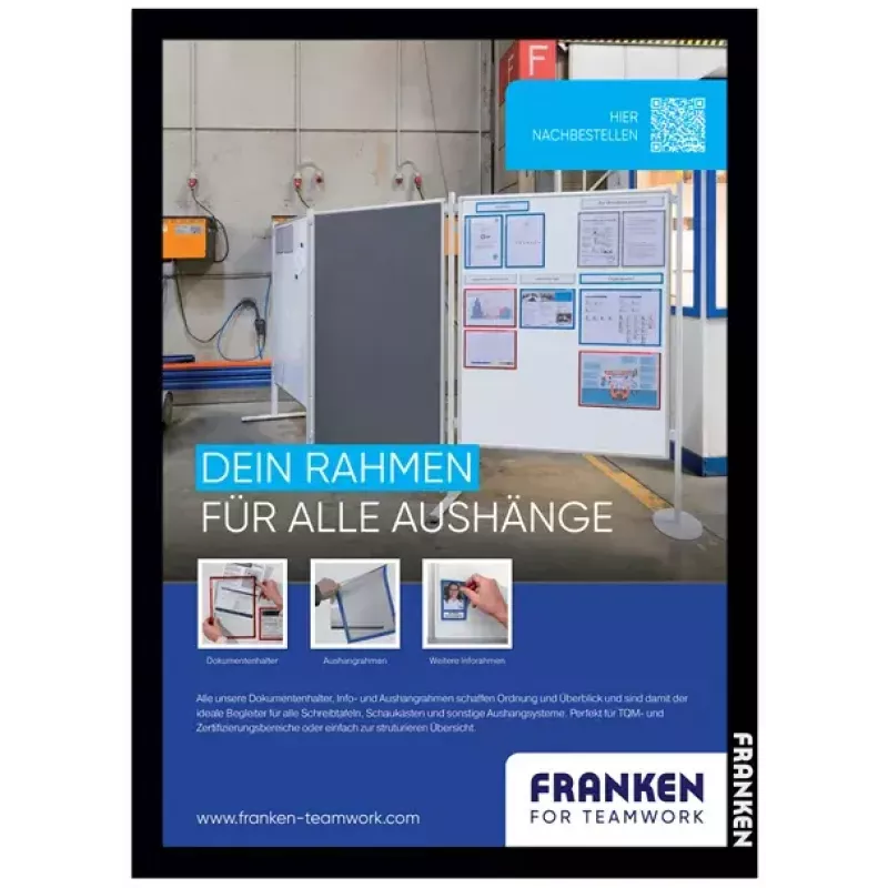 Rāmja rāmis Franken AR15102 A3 Melns 470x10x650mm 2gab