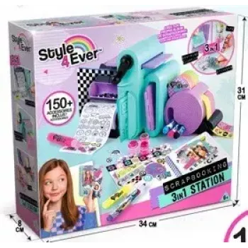 Scrapbooking komplekts Canal Toys 275CL 3-in-1