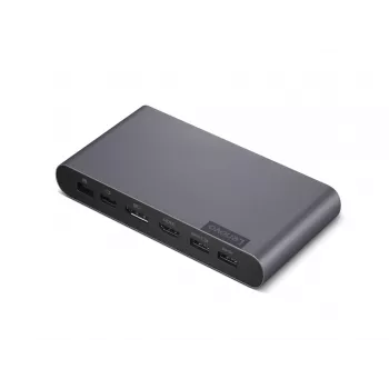 Lenovo USB-C Universal Business Dock (40B30090IT) Vadu 2× USB 3.2 Gen 2 Type-C Pelēks 90W 4K@60Hz