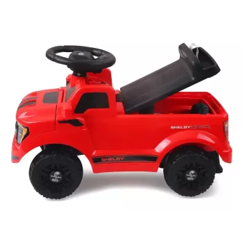 Braucamā mašīna Jamara Shelby Ford F-150 Raptor, akumulatora darbināma, 1 sēdvieta, 4 riteņi, melna/sarkana