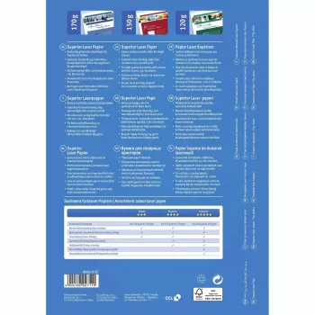 Fotopapīrs A4 Avery Premium Colour Laser 170 g/m² Spīdīgs Balts 1298
