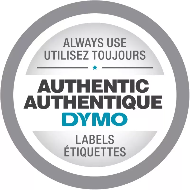 DYMO 3D reljefa lentes etiķešu lentas S0898140 (9 mm x 3 m, 10 gab.)