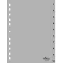 Durable 6511-10 Ciparu indeksu starplapas