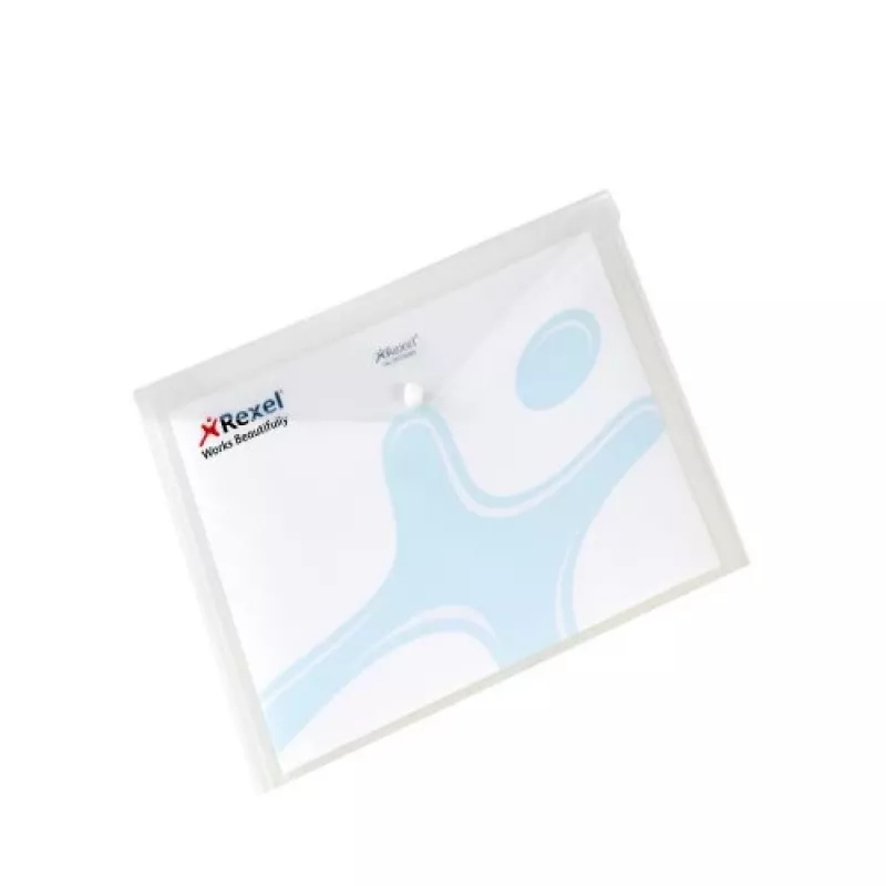 Rexel Popper Wallet A4 Balts (5)
