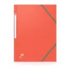 ELBA Boston Corner Elastic Folder, A4, jauktas krāsas, kartons 0.5mm, ar marķēšanas cilpiņu - 10 iepakojums (120515.20)