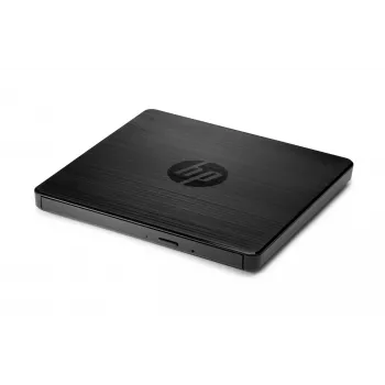 HP ārējais DVD-RW diskdzinis, melns, paplāte, galddatoram/klēpjdatoram, DVD Super Multi DL, USB 2.0, CD, DVD