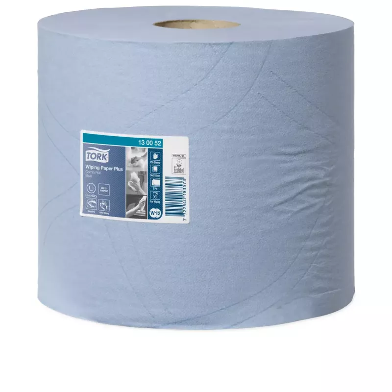 Tork Wiping Paper Plus 130052 – 1-slāņu universāls papīra rullis