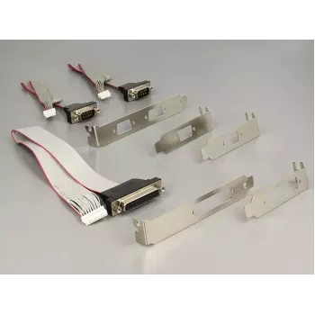 DeLOCK 95246 MiniPCIe interfeisa karte iekšējais paralēlais seriālais ports