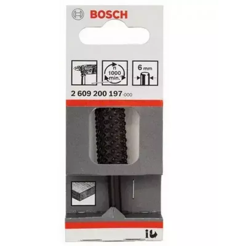 Boska frēzes uzgalis Bosch 2 609 200 197 Garums 65 mm Diametrs 1.4 cm Kāts 6 mm