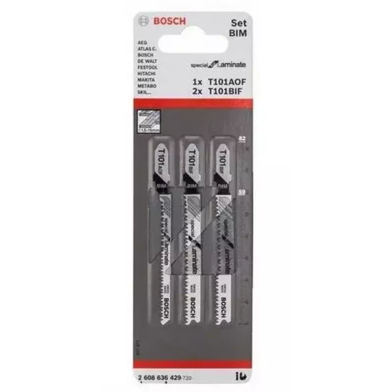 Finzāģa asmens Bosch 2 608 636 429