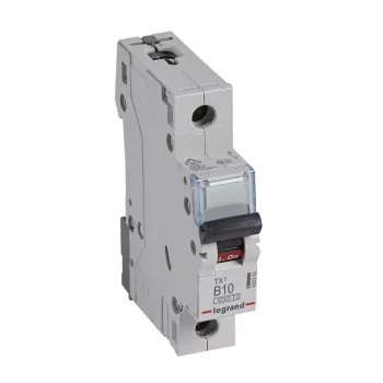 Legrand TX3 1P automātslēdzis B raksturlīkne 10A 230V