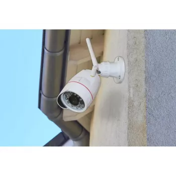 IP āra lodes kamera Olympia OC 1280P — 1280×720, 3.6 mm, 60° skata leņķis, Wi-Fi un vadu