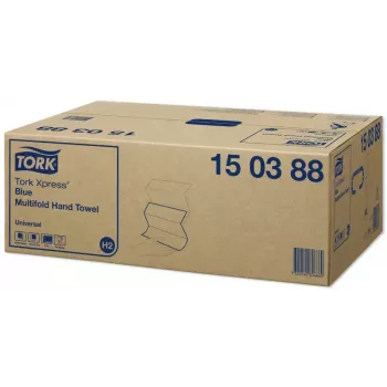 Papīra dvieļi Tork 150388 237 loksnes Zils