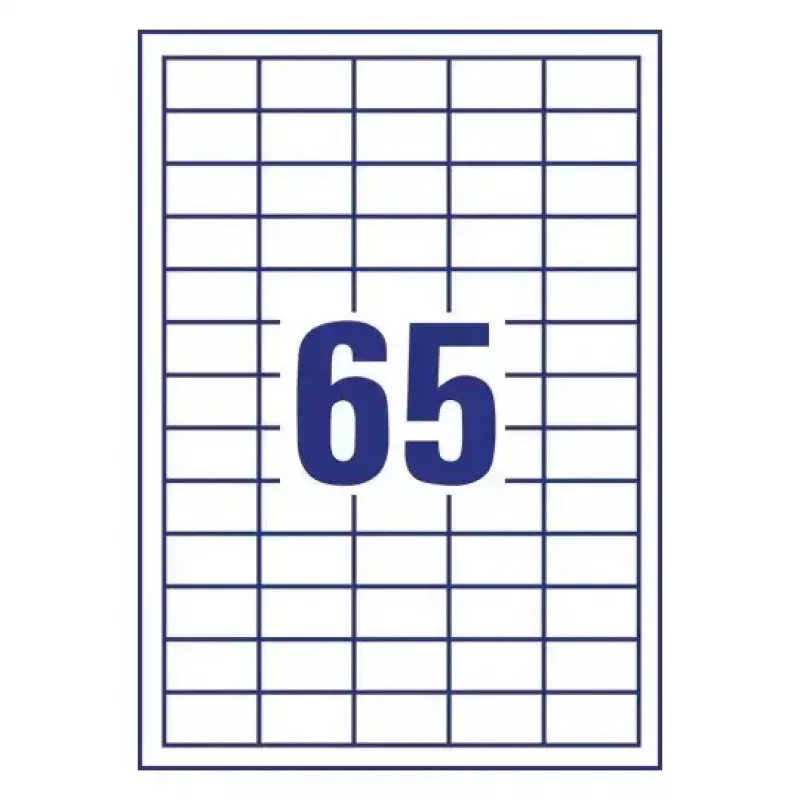 Pašlīmējošā etiķete Taisnstūris AVERY 3666-10
