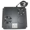 Intellinet ventilācijas ierīce 2 ventilatoriem 19 inch statīviem, jumta montāža, ar termostatu, melna