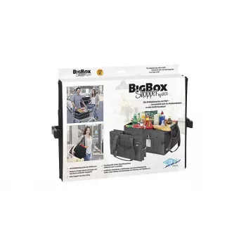 WEDO BigBox Shopper XL iepirkšanās soma, melna
