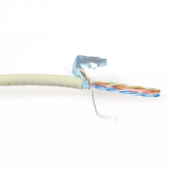 Patch kabelis ACT CAT5E F/UTP LSHT dzīslu savītais ziloņkaula 100m