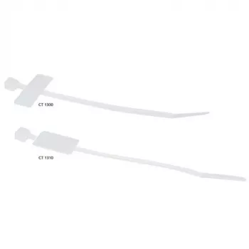 ACT kabeļu saites marķieriem, garums 200 mm, platums 2.5 mm