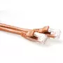 ACT Brown 2 m U/UTP CAT6A savienojuma kabelis ar RJ45 savienotājiem, aizsargātiem pret aizķeršanos
