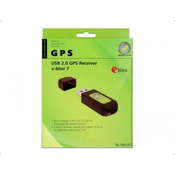 GPS uztvērēja modulis USB Navilock NL-701US