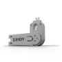 Lindy USB Type A Port Blocker Key, Balts