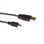 USB kabelis ACT USB 2.0 A vīrišķais - USB mini B5 vīrišķais 1,80 m