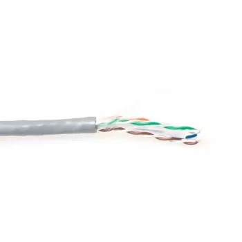 CAT6 U/UTP PVC Ciets Ar Pāru Dalītāju 100m Ruļlis ACT XS100H