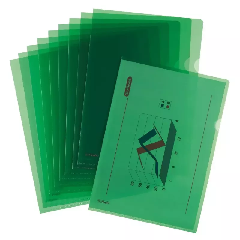 Mape Herlitz 50009114 Polipropilēns (PP) Zaļa A4