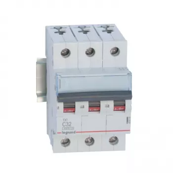 Legrand TX3 automātiskais slēdzis Tipa C 3-polu 32A 6kA