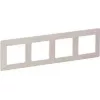 Rāmis Legrand Valena Life 4-vietīgs Uw754004 — montāžas rāmis 4 moduļiem, modelis 754004