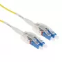 ACT 10m Singlemode 9/125 OS2 Polarity Twist optiskā šķiedra ar LC savienotājiem
