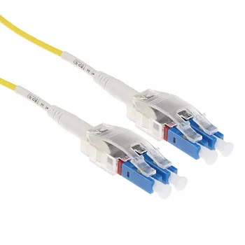 ACT 12 m vienmodas 9/125 OS2 Polarity Twist optiskā šķiedra ar LC savienotājiem