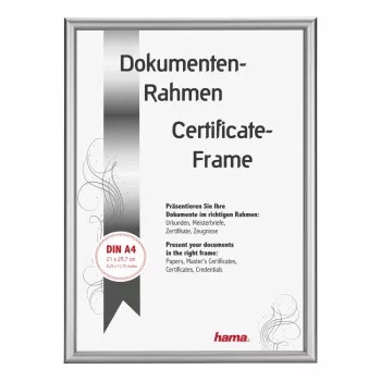 Viena attēla rāmis Hama Detroit Alumīnija Sudraba 225x310 mm