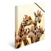 Mapes vāks HERMA Giraffe friends Polipropilēns (PP) Daudzkrāsains A4