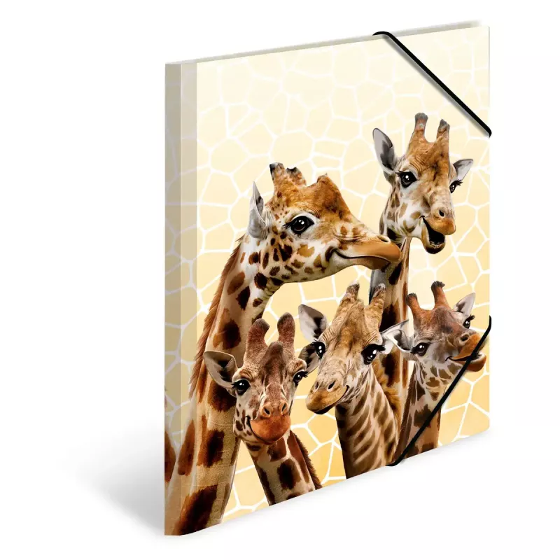 Parastā mapīte HERMA Giraffe friends Polipropilēns A3