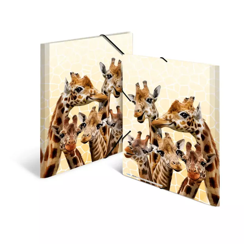 Parastā mapīte HERMA Giraffe friends Polipropilēns A3