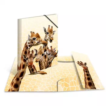 Parastā mapīte HERMA Giraffe friends Polipropilēns A3