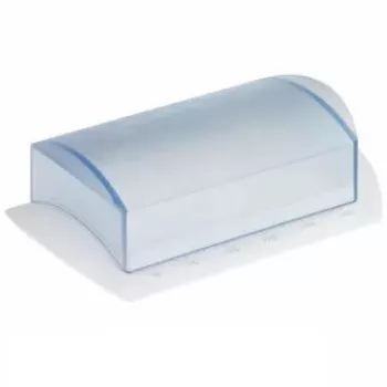 Westmark 21162270 sviesta trauks, polipropilēns (PP), augstums 5,5 cm, balts/caurspīdīgs