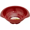 Virtuves sietiņš Westmark 2424227R, plastmasa, apaļš, 25 cm diametrs, sarkans