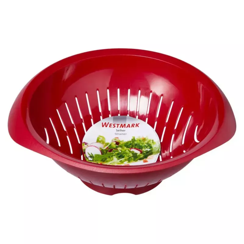 Virtuves sietiņš Westmark 2424227R, plastmasa, apaļš, 25 cm diametrs, sarkans