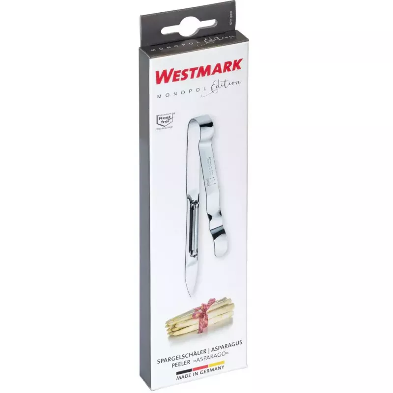 Sparģeļu mizotājs Westmark Asparago, nerūsējošā tērauda asmens, 51 mm platums, 175 mm garums