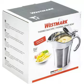 Mērces trauks Westmark 62242260, nerūsējošais tērauds ar plastmasas daļām, 500 ml, 143×115×180 mm