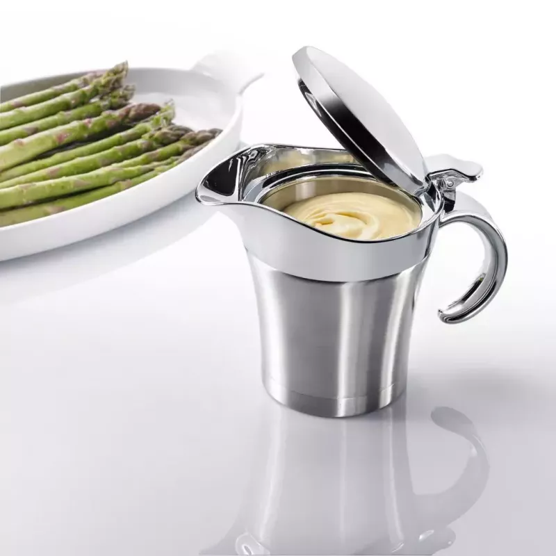 Mērces trauks Westmark 62242260, nerūsējošais tērauds ar plastmasas daļām, 500 ml, 143×115×180 mm