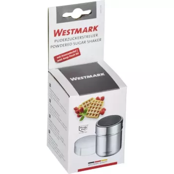 Cukura dozators Westmark 69502260 — apaļš, nerūsējošais tērauds + polipropilēns, 62×62×82 mm