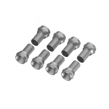 Hama 00305117 koaksiālais savienotājs F-tips 8 gab.