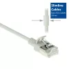 ACT Grey 7m LSZH U/FTP CAT6A datacenter plāns savienojuma kabelis ar snagless RJ45 savienotājiem