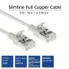 ACT Grey 10 m LSZH U/FTP CAT6A datacentra tievais patch kabelis ar aizsargvāciņu un RJ45 savienotājiem